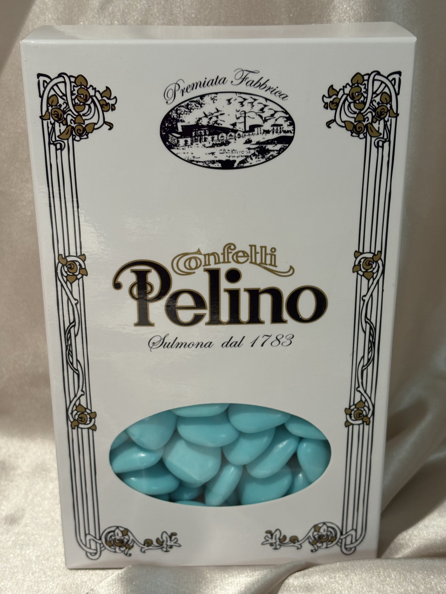 Cioccolato Forma Cuore Celeste (Blue Heart Shape Chocolate 300gr)