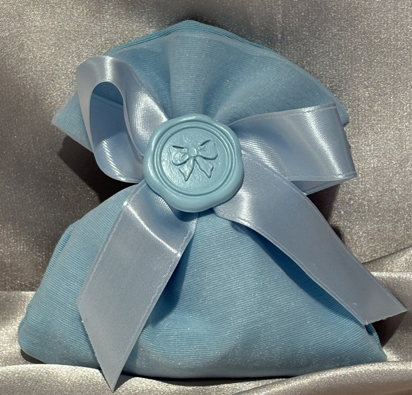 Sacchetto Baby con Ceralacca (Baby Bag with Sealing Wax) (Blue)