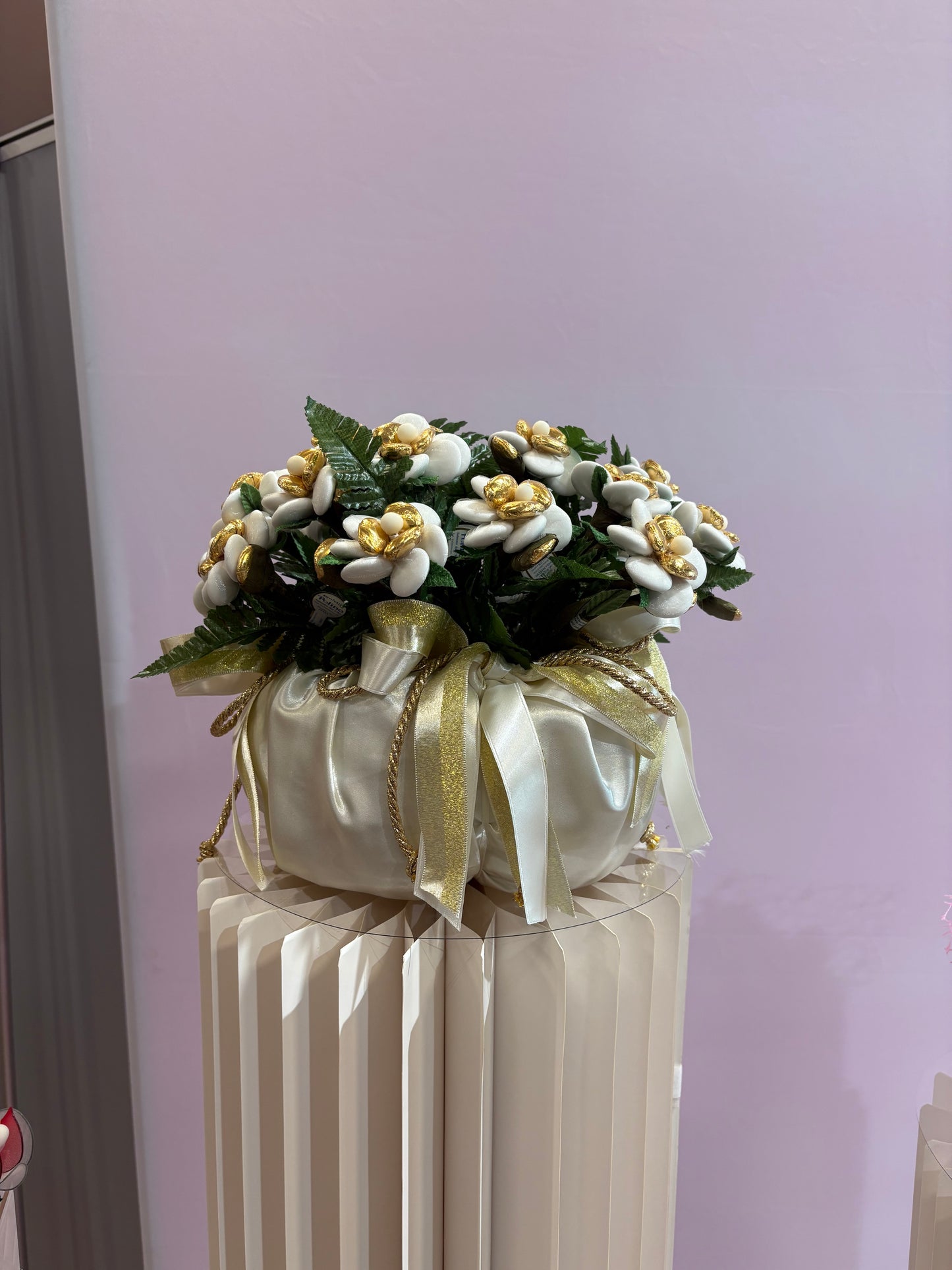 Cesto Peonia 20 Fiori (Peony Basket 20 Flowers)