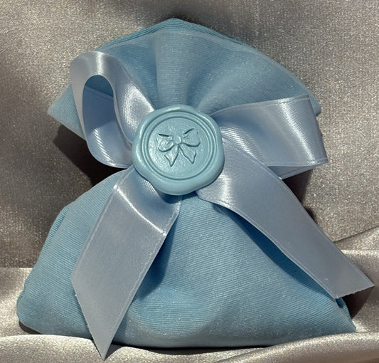 Sacchetto Baby con Ceralacca (Baby Bag with Sealing Wax) (Blue)