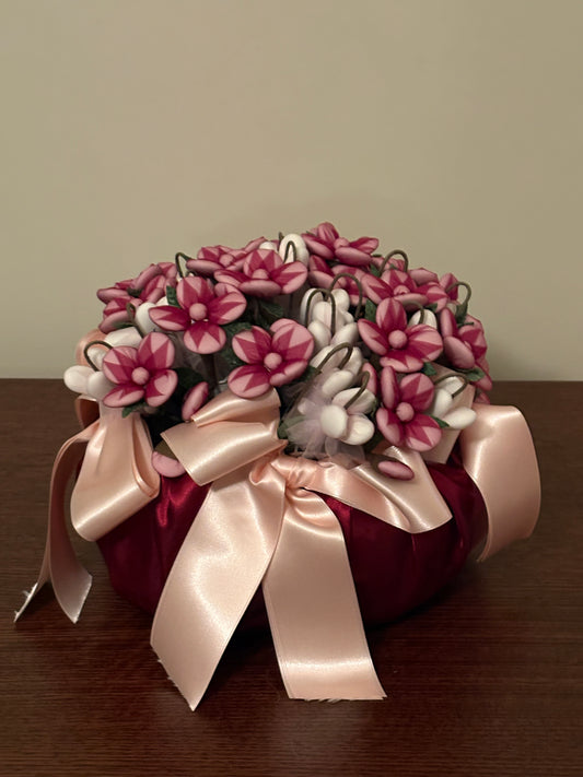 Cesto Ciclamini e Gelsomini (Basket of Cyclamen and Jasmine)