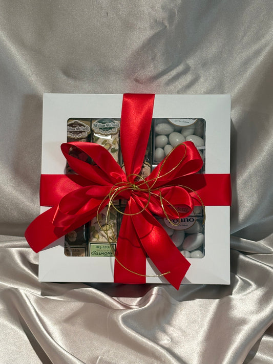 Christmas gift box (3 Torrone & 3 Confetti Cubes)