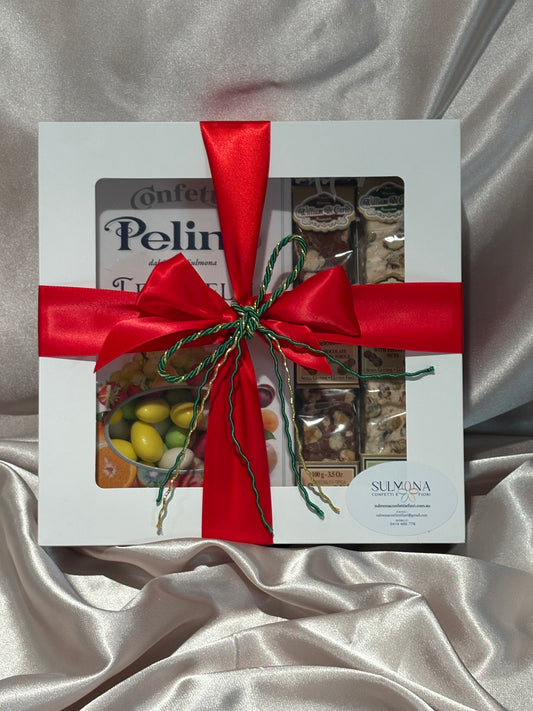 Christmas gift box (2 Torrone & 1 Confetti Scatola)