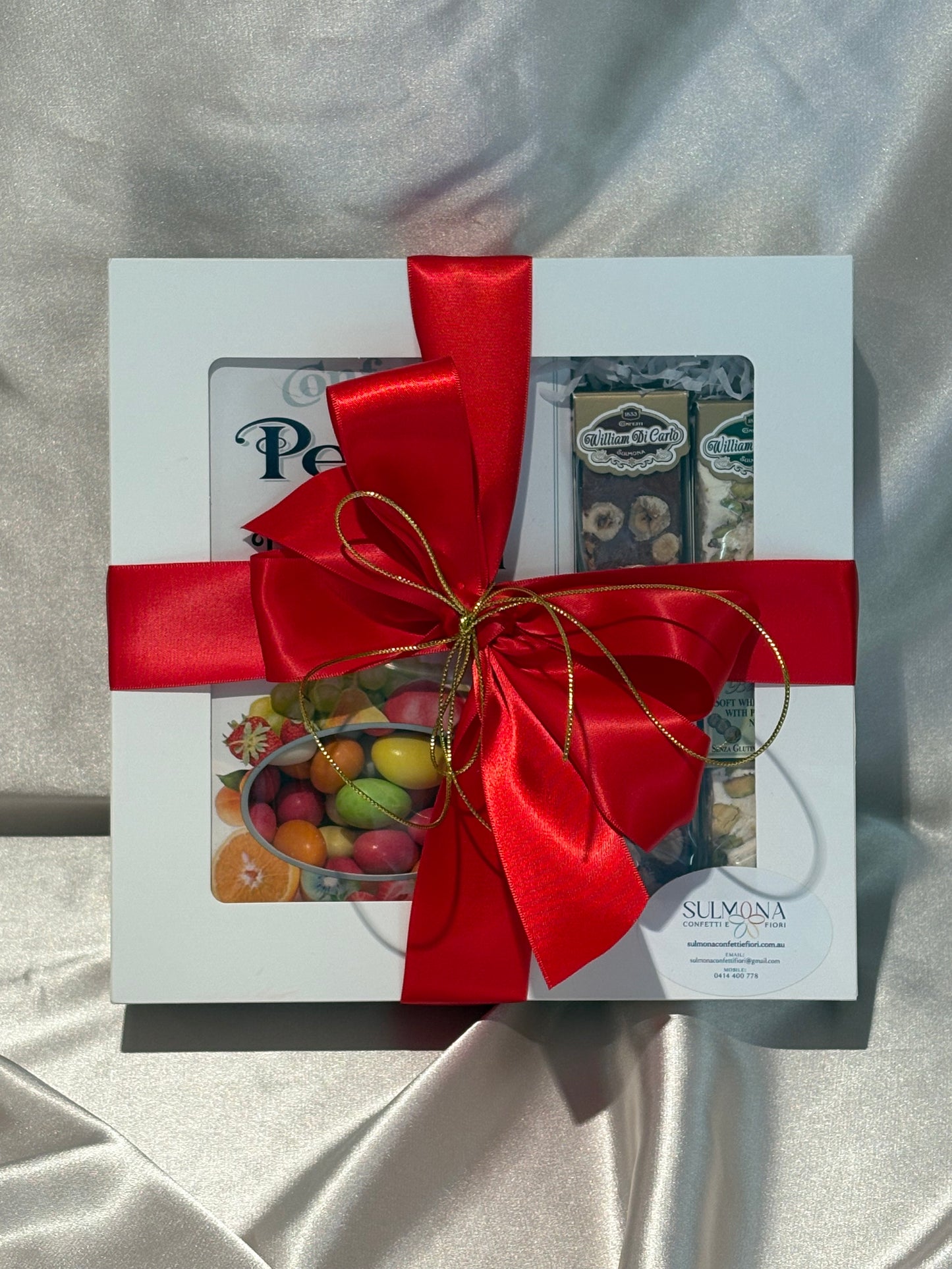 Christmas gift box (2 Torrone & 1 Confetti Scatola)