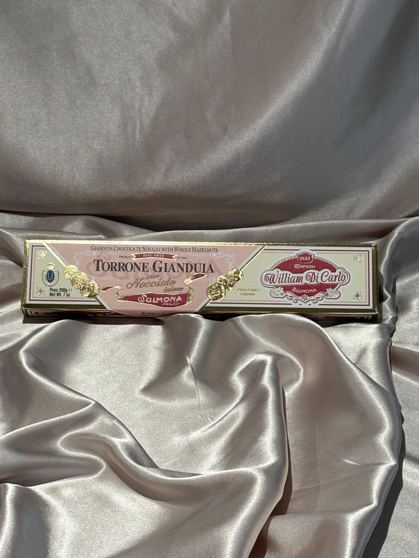 Torrone Nocciolato Gianduia (Gianduia Hazelnut 200gr)